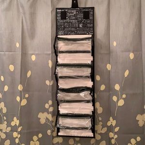 Compact roll up toiletry travel bag